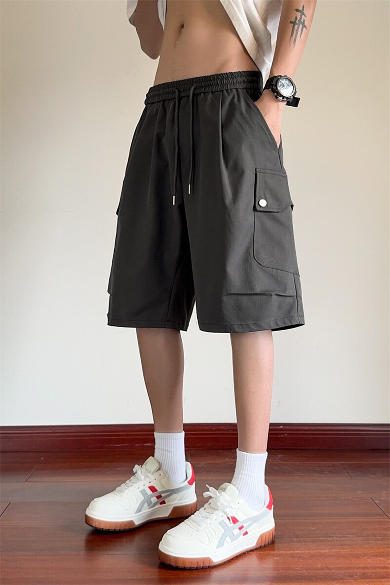 ！2026夏季新款男士工装短裤百搭情侣潮牌五分裤DK320特P35,男装休闲裤,电商B220