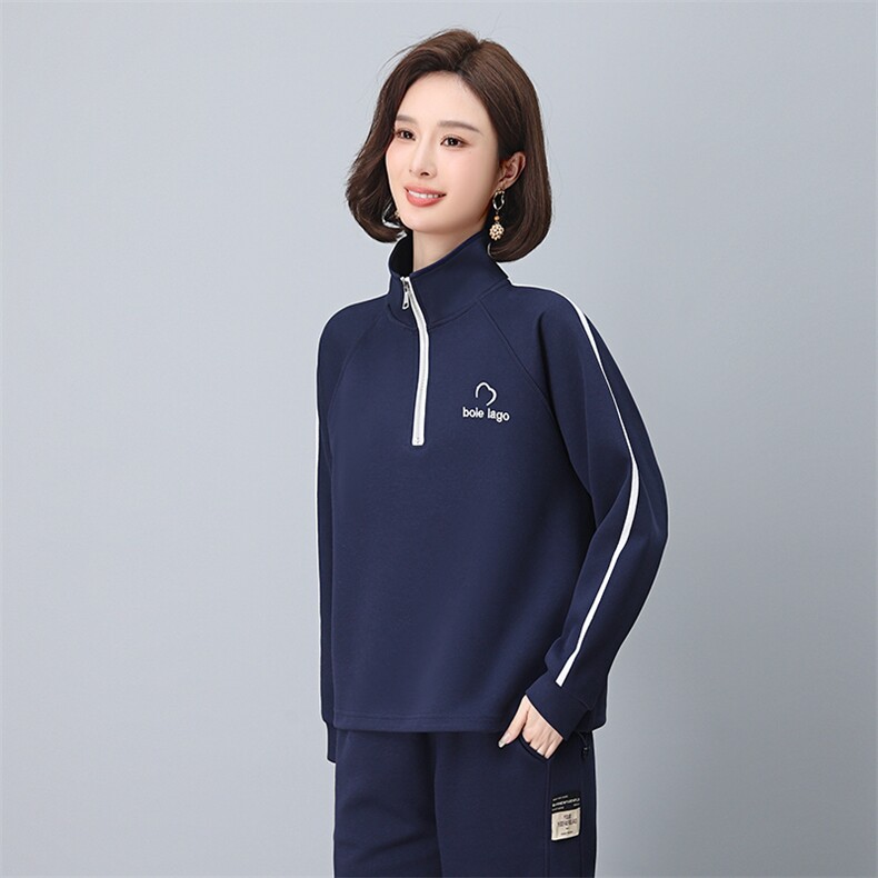 2025年春季时尚休闲宽松刺绣条纹上衣,女装短外套,依恋蒂丝
