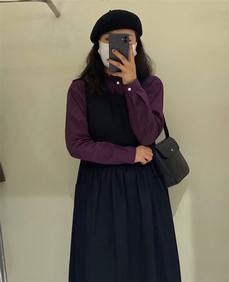 背心连衣裙，女装背心吊带，韩昭昭 HZAZ