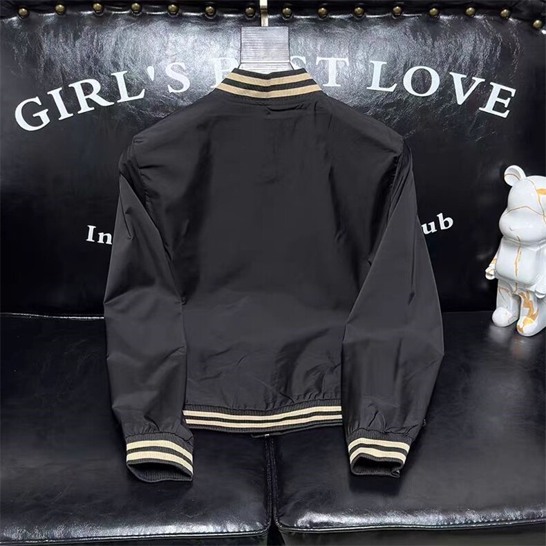 (网图)棒球领夹克外套棉服百搭高级感轻奢外套313B-JK5639-P100,男装夹克,星座313B