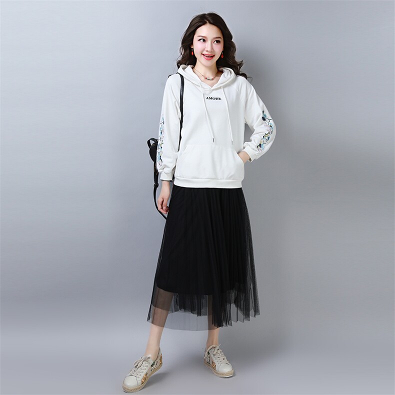 卫衣2024春季套头长袖时尚优雅街头甜美潮流个性简约,女装卫衣/绒衫,姿萝菲