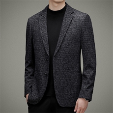 DJ6829钱塘2020-3中年男士秋冬季新款商务休闲百搭西服P157，男装西服，钱塘207-3