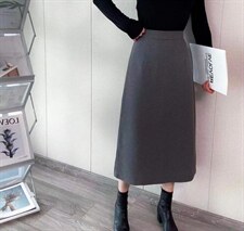 秋冬季尼料半裙，女装半身裙，千艺群