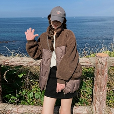 年底都有现货！羽绒服女2026新款羊羔毛外套2C227/3322/P275K348，女装羽绒服，2C227