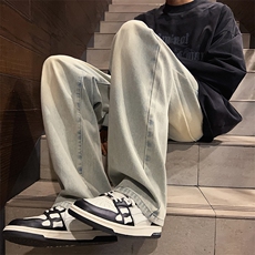 牛仔裤直筒B342-K7009-P35，男装牛仔裤，电商B342