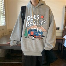 纯棉连帽卫衣男大码运动帽衫宽松薄WY2269-P35加绒款-P40，男装卫衣，电商A040