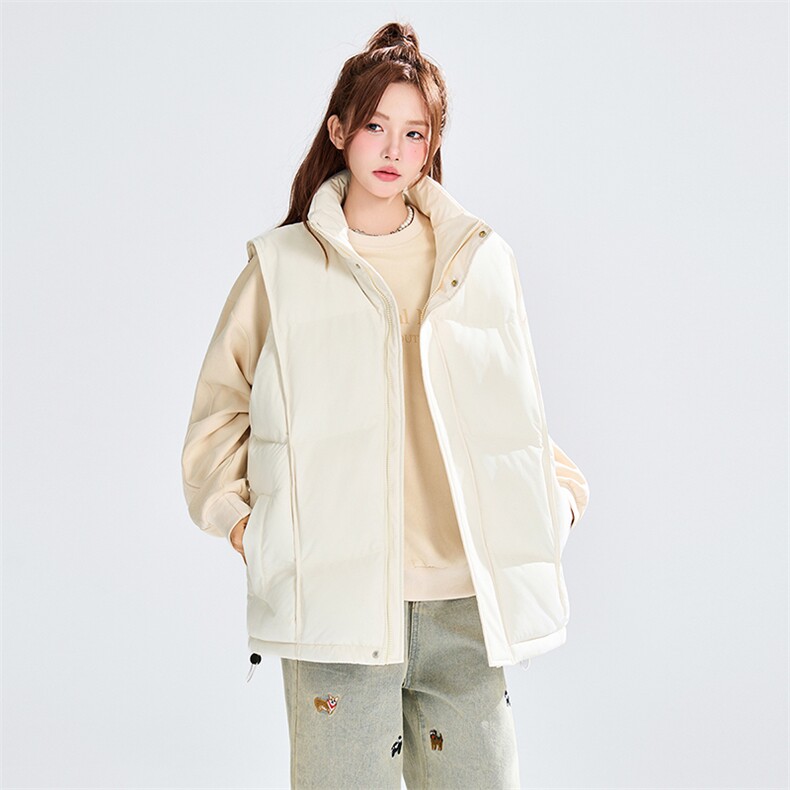 现货棉马甲DSA157B-MJ8880-特P55，女装马甲，电商A157B