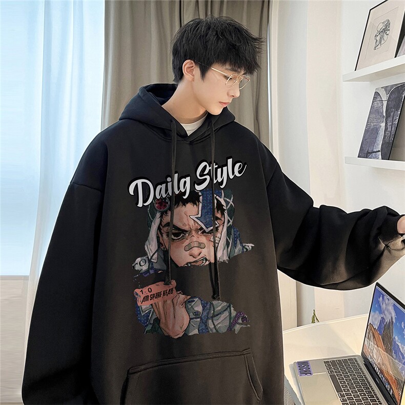 直播360克重磅美式潮牌印花卫衣Y160特P35 同步供应华棉品质图片