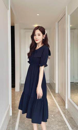 夏季连衣裙，女装连衣裙，锦心绣