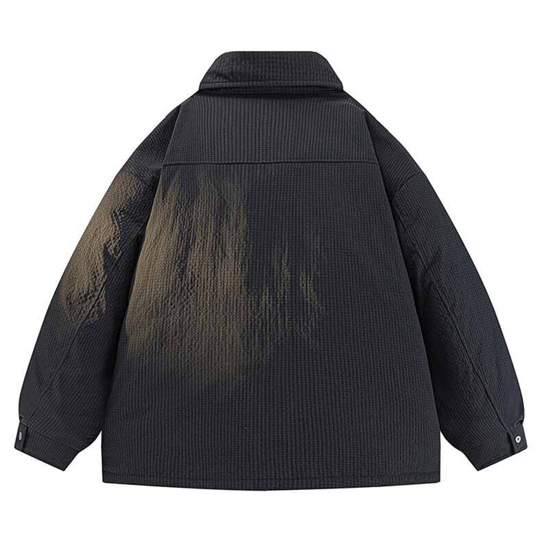 90%美式短款羽绒服男款冬季加厚保暖90白鸭绒防寒服外套Y008-P205,男装羽绒服,星座210-1