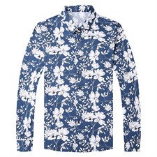 BJ2101男式服装秋季新款衬衫男长袖翻领休闲四季可穿衬衣P51，男装衬衫，电商B360