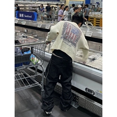豹纹海军旗帜数码印花针织开衫毛衣MY0130-特批65，男装针织衫/毛衣，星座313A(原308A-2)