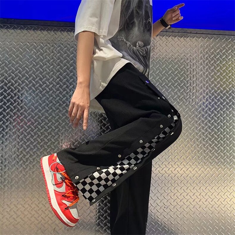男春季潮流时尚休闲长裤华夫格长裤A114P36,男装休闲裤,星座1116-2