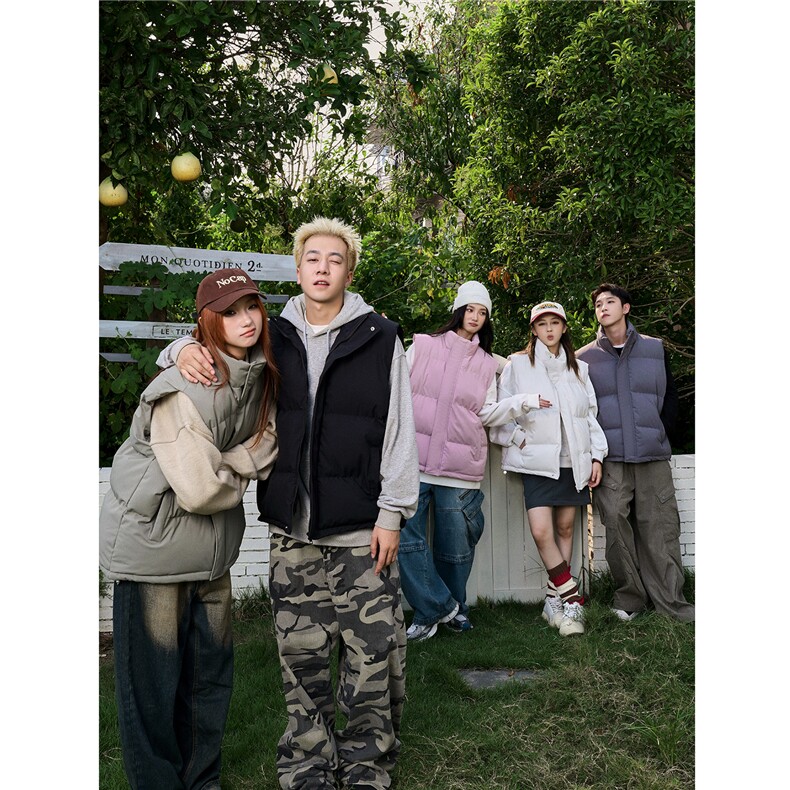 冬季叠穿无袖棉马甲男保暖加厚棉服坎肩外套MJ618特P38现货不议价,男装背心/马甲,星座610B-1