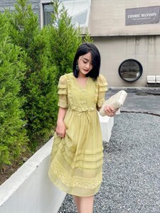 韩版简约时尚连衣裙图片