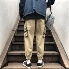 男款新款港风潮流收脚裤子714-3款，男装休闲裤，星座1404-3