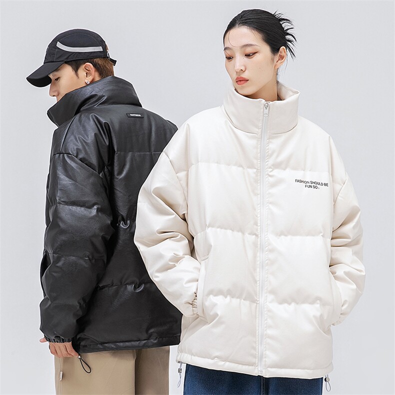 新标90白鸭绒短款羽绒服2024秋冬潮流情侣潮男A436-9205-P210,男装羽绒服,电商A436