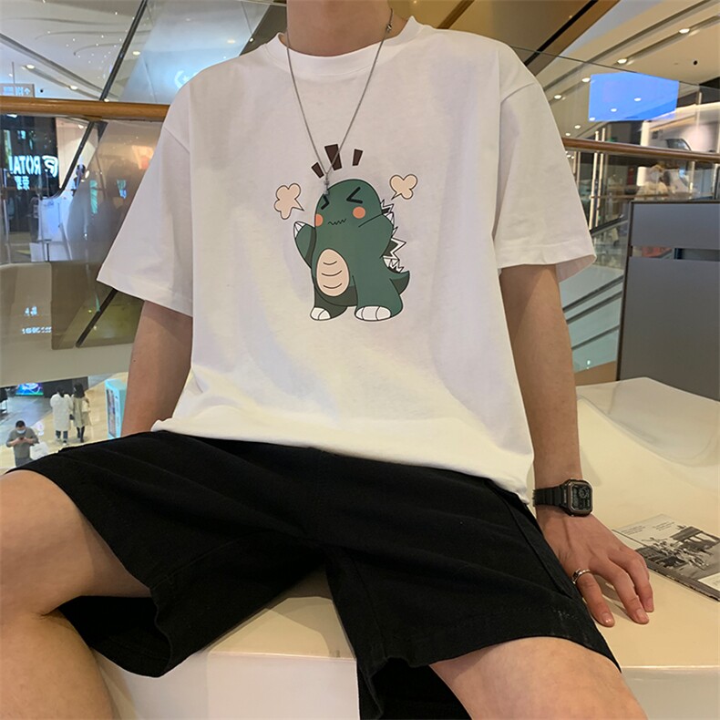 2021年夏季新款动漫休闲宽松T恤男DB293-T,男装T恤,电商A306