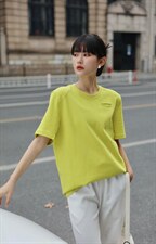 【现货】新款夏季高品气质短袖T恤，女装T恤，那简