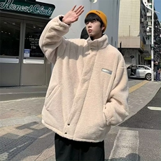 双面穿毛毛棉衣男韩版潮流美式帅气2024冬季新款M9902-P83，男装夹克，星座1109-3