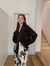 2022秋季新款质感高级感宽松衬衫，女装衬衫，L·H·X