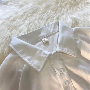 男士t恤短袖POLO衫翻领衣服宽松休闲短袖时尚男纯棉T恤CT17P34图片