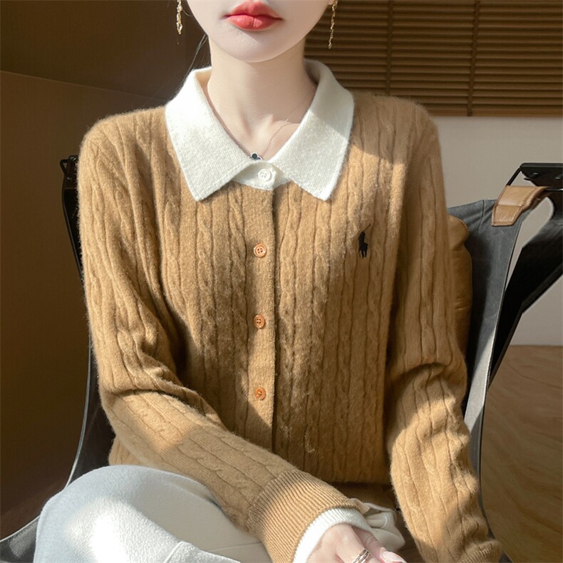 针织衫女春秋冬宽松薄款显瘦软糯低领毛衣打底衫内搭,针织衫/毛衣,暖娇绒