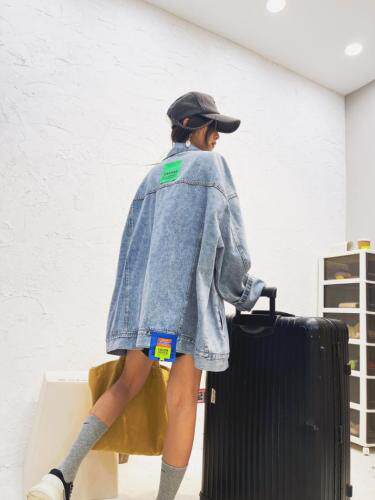 秋款牛仔外套，其它，玫瑰共和国