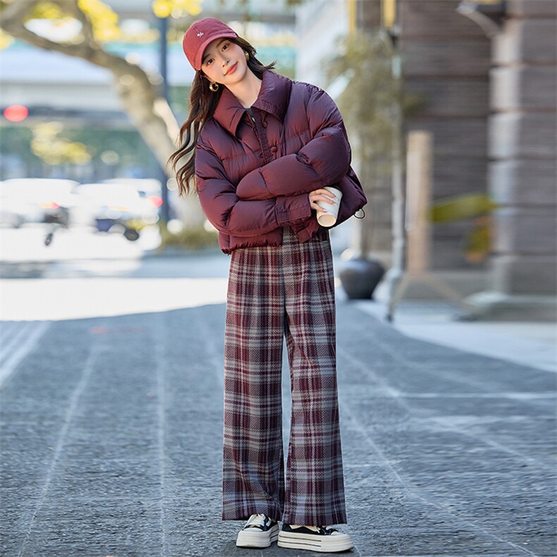 水衣源2767款时尚纯色短款洋气加厚保暖羽绒服女冬季潮品,女装羽绒服,水衣源