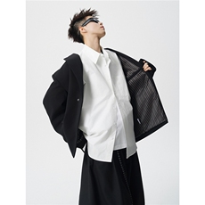 简约刺绣金属扣设计休闲西装大码M-5XL韩版西服男XF78085P85控128，男装西服套装，星座227-7