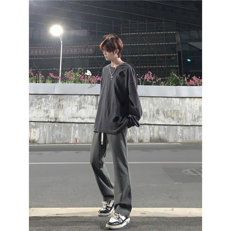 新款男夏季休闲裤A061-YJ6898-P50控68-聚酯纤维图片