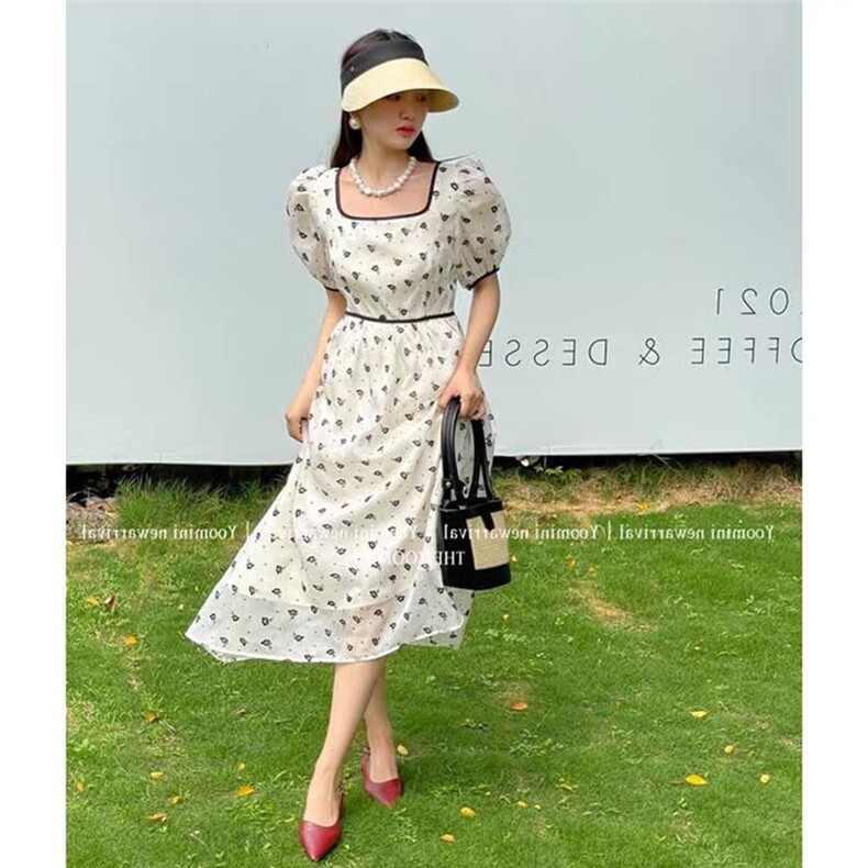 夏装连衣裙，女装连衣裙，春语雨桐