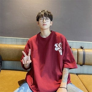 230g纯棉发泡短袖t恤夏季男半袖男XT2322-P30控48图片