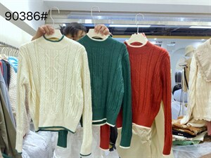 撞色套头,其它,千变织造