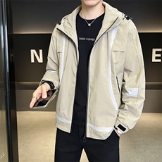 春款现货冲锋夹克外套男款上衣运动夹克JK02655-P75，男装夹克，星座308B-2