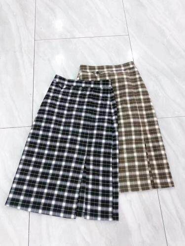 格子裙，其它，DL 迪黎