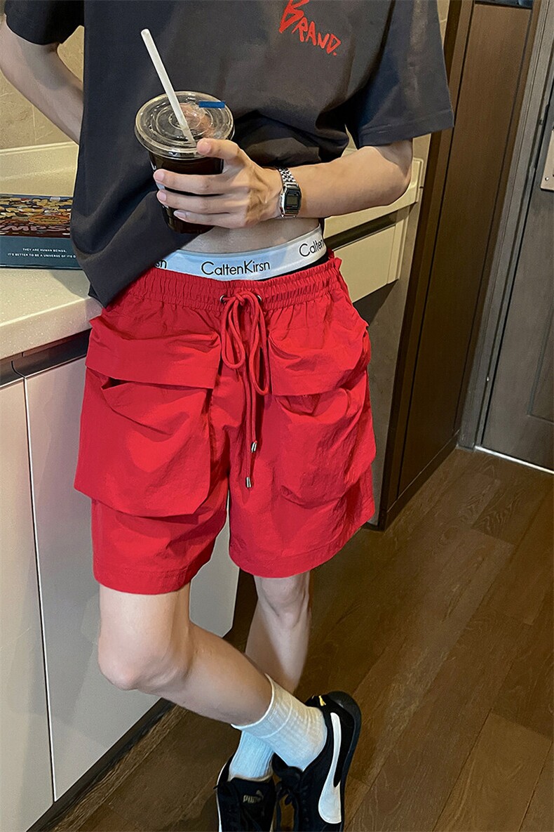 时尚设计百搭随性夏季街头短裤潮牌工装短裤K775TP25无差价,男装牛仔裤,电商A102B