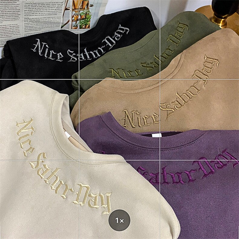 高点击烧花短袖设计感2024美式复古X416B-1-DT2657-特P25限39,男装T恤,星座416B-1