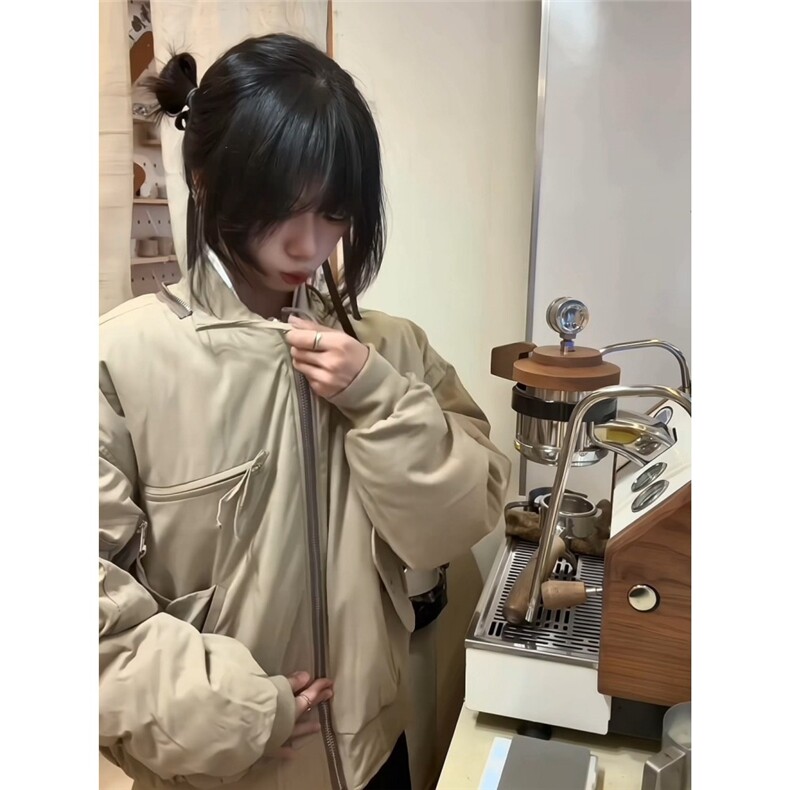 飞行员外套男新款美式高街痞帅廓形宽松工装夹克潮513AJK2585P72,男装夹克,星座513A
