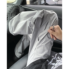 现货~夏季冰凉薄款休闲裤透气设计宽松伞兵裤S055-P45，男装休闲裤，电商A337