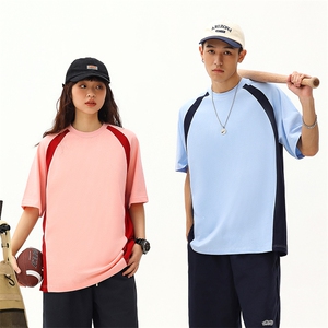 32支 双纱240克 8色S-3XL 棉 男女款T恤图片