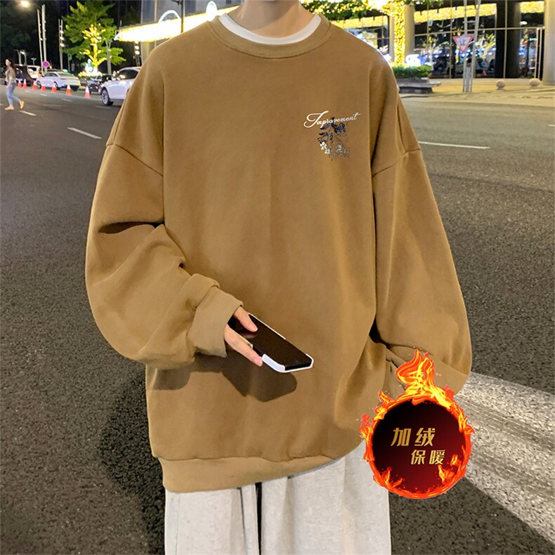 直播品质500克重磅美式做旧水洗卫衣SY1398-常规特P45加绒特P55,男装卫衣,电商A486
