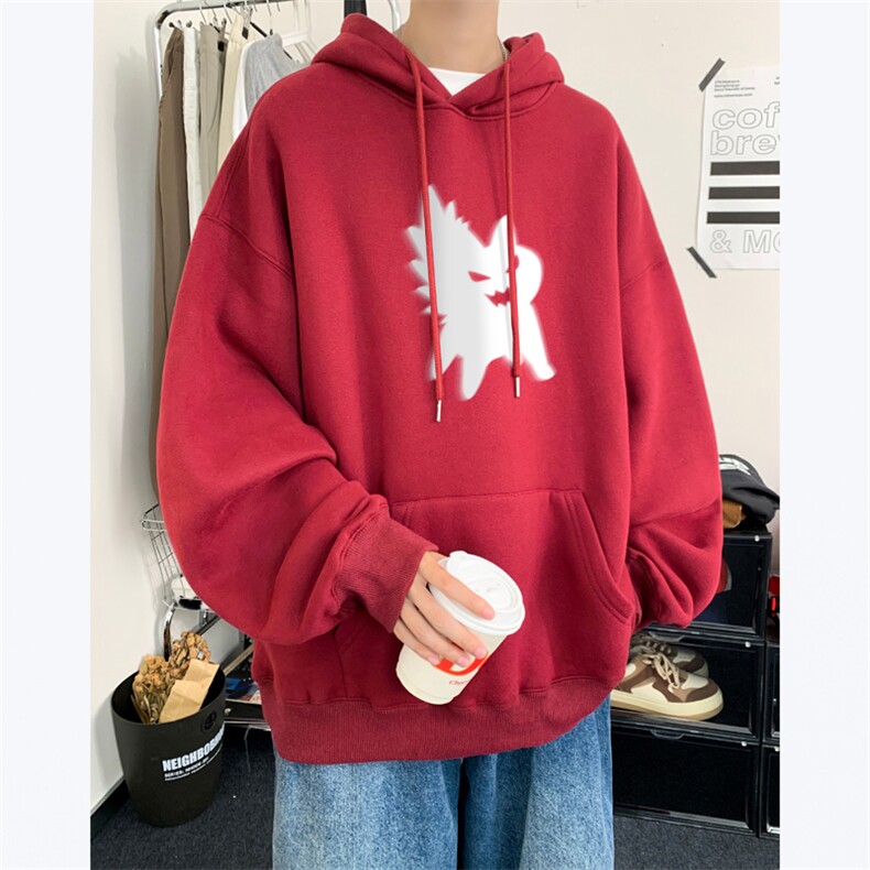 ！连帽圆领卫衣男装港风帽衫男LM170-P35,男装卫衣,电商B367