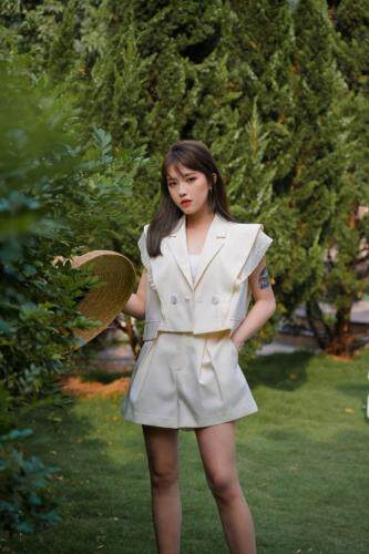 好看的马甲套装，帅气又有趣的女生必入，女装马夹，GN