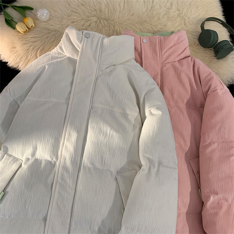 毛毯风秋冬新款立领加厚灯芯绒棉衣男外套A436-2366-P95控价138,男装棉衣,电商A436