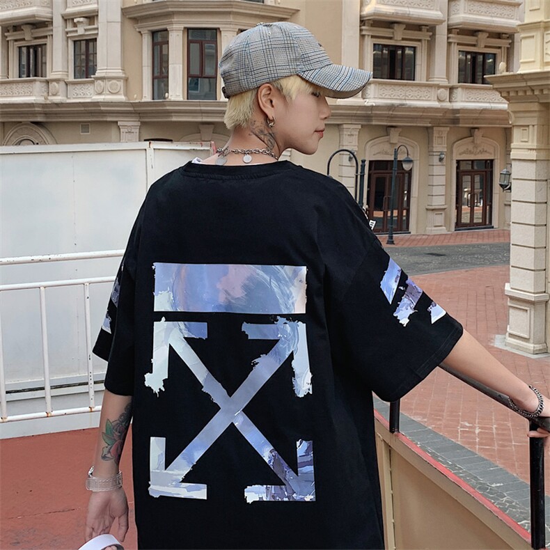 wassupcandy短袖冰丝t恤男夏季2025新款日系体恤ins潮牌休闲上衣,男装T恤,电商B220