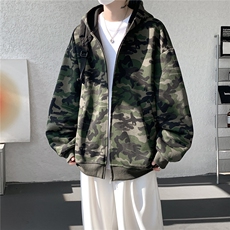 美式座山雕加绒加厚棉服男冬宽松连帽毛领棉衣外套MY18001，男装棉衣，电商B312