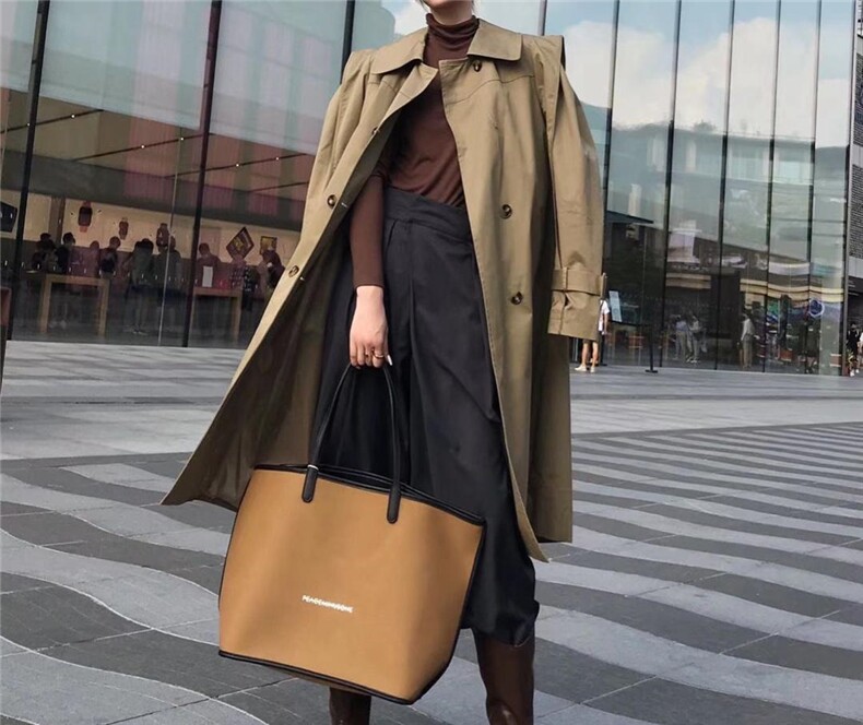 春装风衣，女装风衣，米索·美素