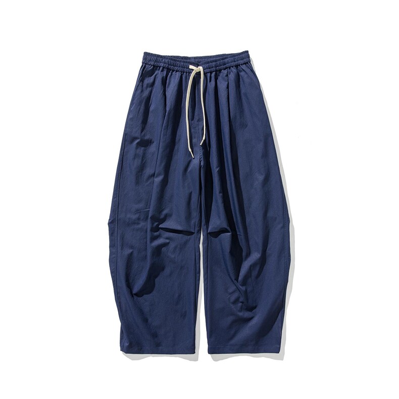 秋装大码日系港风复古休闲直筒阔腿裤潮工装伞兵裤美式K312/P55,男装工装外套,钱塘713