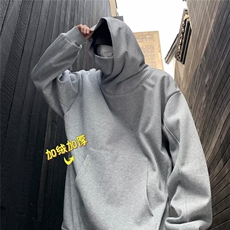 加绒卫衣男潮ins港风潮流QW28P50，男装卫衣，星座1116-2